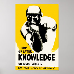 Poster Pour une meilleure connaissance