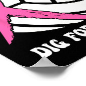 Poster Pour Une Sensibilisation Cure Au Cancer Du Sein Vo (Coin)