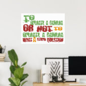 Poster Pour utiliser une caméra (Bureau à domicile)