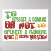 Poster Pour utiliser une caméra (Devant)
