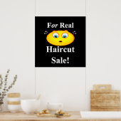 Poster Pour Vendre Vente De Cheveux Réel Matte (Cuisine)