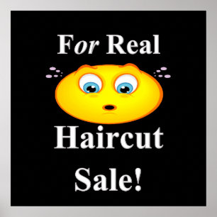 Poster Pour Vendre Vente De Cheveux Réel Matte