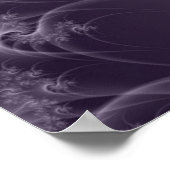 Poster pourpre et blanc Twist (Coin)