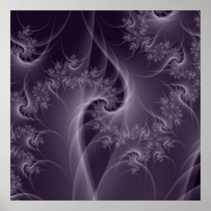 Poster pourpre et blanc Twist