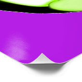 Poster pourpre Perky Penguin (Coin)