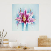 Poster pourpre Tiger Lilly (Cuisine)