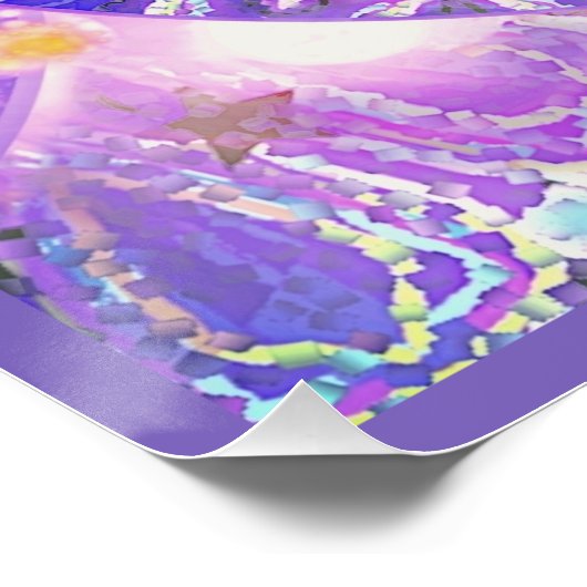 Poster Pourpre W1 (Coin)