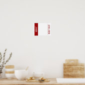 POSTER POURQUOI (Cuisine)