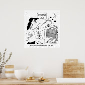 Poster Pourquoi ne me regardes-tu pas comme ça ? (Cuisine)