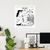 Poster Pourquoi ne me regardes-tu pas comme ça ? (Bureau à domicile)