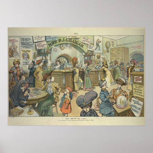Poster "Pourquoi ne pas aller à la limite?" (1909) (Devant)