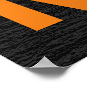 Poster Pourquoi pas des possibilités Inspirational Grey W (Coin)