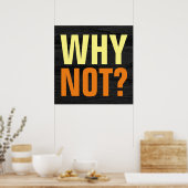 Poster Pourquoi pas des possibilités Inspirational Grey W (Cuisine)