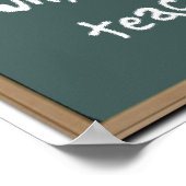 Poster Pourquoi Pour Besoin Enseignants Drôle Imprimer Po (Coin)