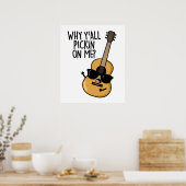 Poster Pourquoi tu me prends tous un drôle de jeu de guit (Cuisine)