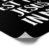 Poster Pourquoi vous essayez tous de tester le Jésus en m (Coin)