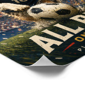 Poster Poursuiteur de but Berger Australien (Coin)