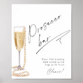 Poster Poursuivre Barre perles et Poursuivre douche nupti (Devant)