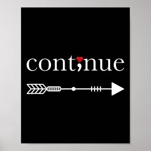 Poster Poursuivre le projet de sensibilisation au suicide (Devant)