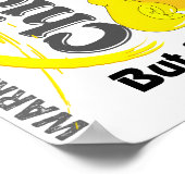 Poster Poussette Interrompue 3 Endometriose (Coin)