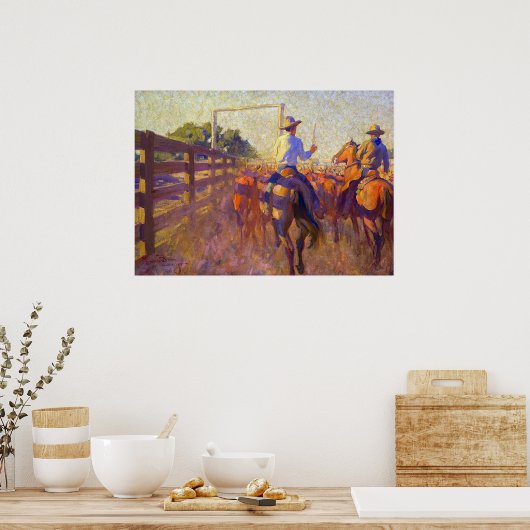 POSTER POUSSIÈRE CORRALE (Cuisine)