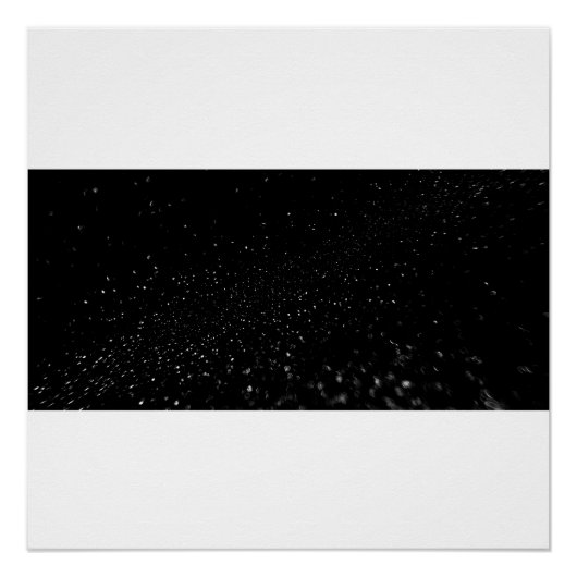 Poster Poussière cosmique dans le vide (Devant)