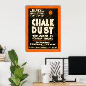 Poster Poussière de calcaire (Bureau à domicile)