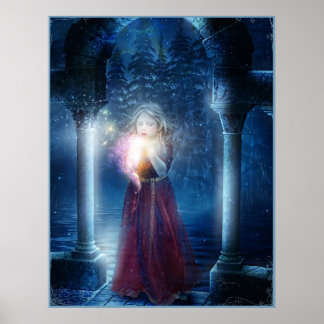 Poster Poussière dorée
