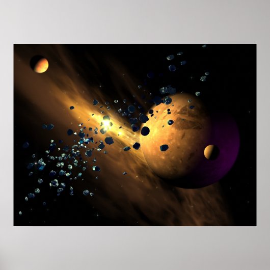 Poster Poussière dorée (Devant)