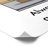 Poster Poussière Et vapeurs 001 (Coin)