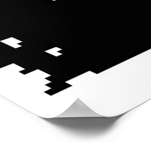 Poster Poussière Pixel (Coin)