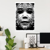 Poster Poussière Pixel (Bureau à domicile)