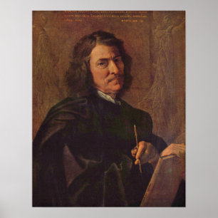 Poster Poussin - Autoportrait