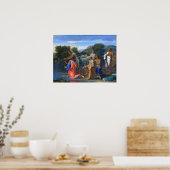 Poster Poussin - Baptême Du Christ (Cuisine)