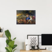 Poster Poussin - Cephalus Et Aurora (Bureau à domicile)