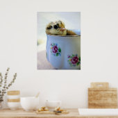 Poster Poussin Easter Egger dans une Tasse (Cuisine)
