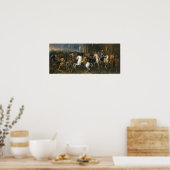 Poster Poussin - La chasse de Méléagre (Cuisine)
