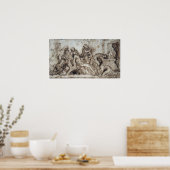Poster Poussin - La fin (Cuisine)