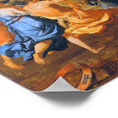 Poster Poussin L'Adoration Du Calf D'Or Grand Pour (Coin)