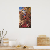 Poster Poussin - Le Martyre de saint Érasme (Cuisine)
