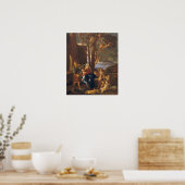 Poster Poussin - Le Repos pendant la fuite en Égypte (Cuisine)
