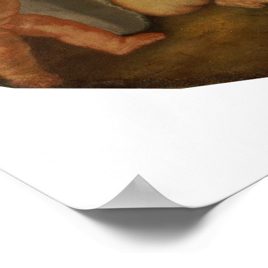 Poster Poussin - Le Reste Du Vol En Egypte (Coin)