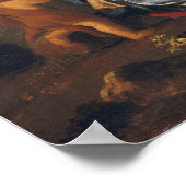 Poster Poussin - Le Reste Du Vol En Egypte (Coin)