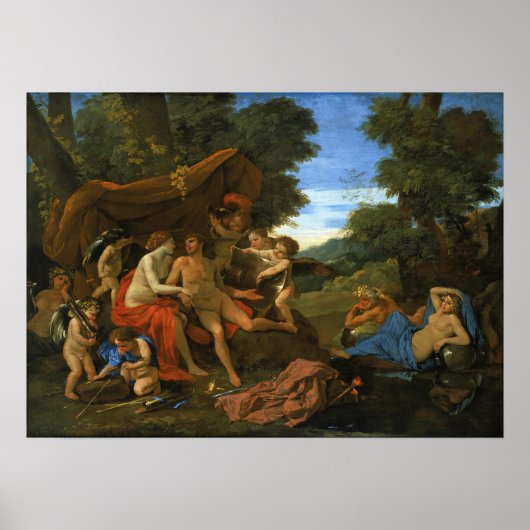 Poster Poussin - Mars Et Vénus (Devant)
