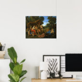 Poster Poussin - Mars Et Vénus (Bureau à domicile)
