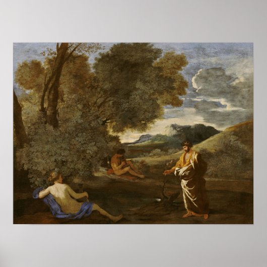 Poster Poussin - Numa La Nymphe (Devant)