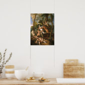 Poster Poussin - Pan Et Syrinx (Cuisine)