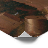 Poster Poussin - Paysage avec saint Jean (Coin)