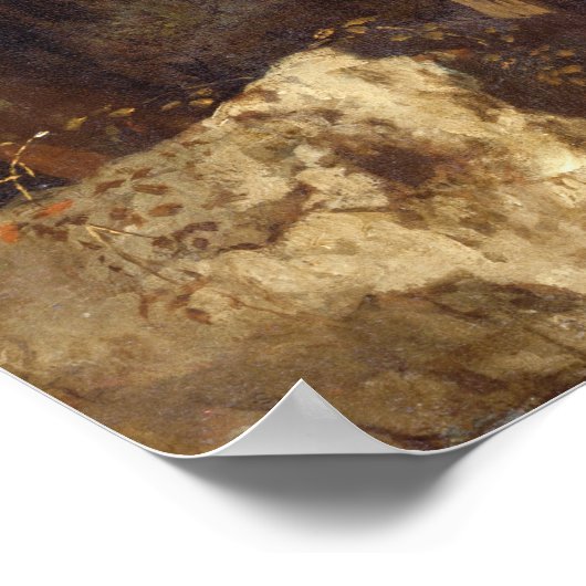 Poster Poussin - Saint Rita De Cascia (Coin)