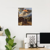 Poster Poussin - Sainte Rita de Cascia (Bureau à domicile)